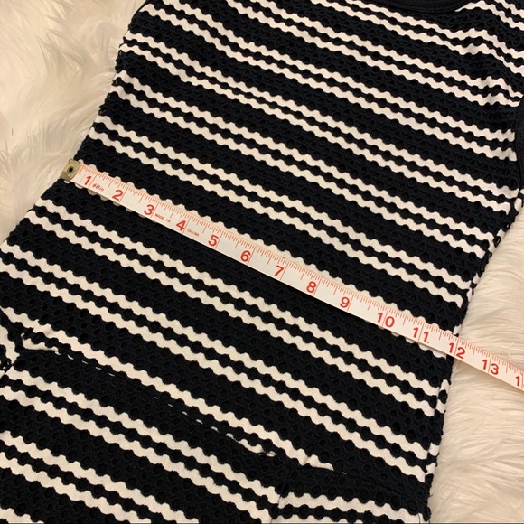 Forever 21 Eight Sixty Black Stripe Skater Dress - Picture 8 of 9